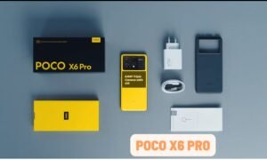 Poco X6 Pro smartphone with AMOLED display and MediaTek Dimensity 8300 chip – top budget phone under ₹2000 in India 2025.