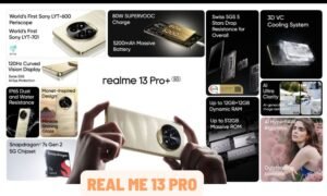 Realme 13 Pro smartphone with 200MP camera and sleek AMOLED display – best budget smartphone under ₹2000 in India 2025.