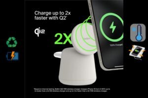 Eco-Friendly Wireless Charger with Smart Temperature Control