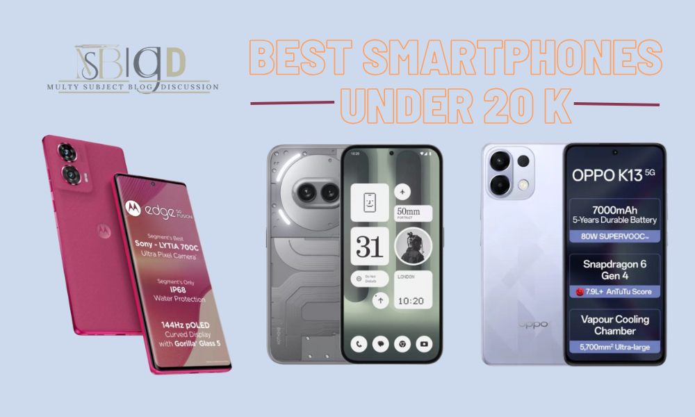 Top smartphones under 20000 in 2025 – budget compariso